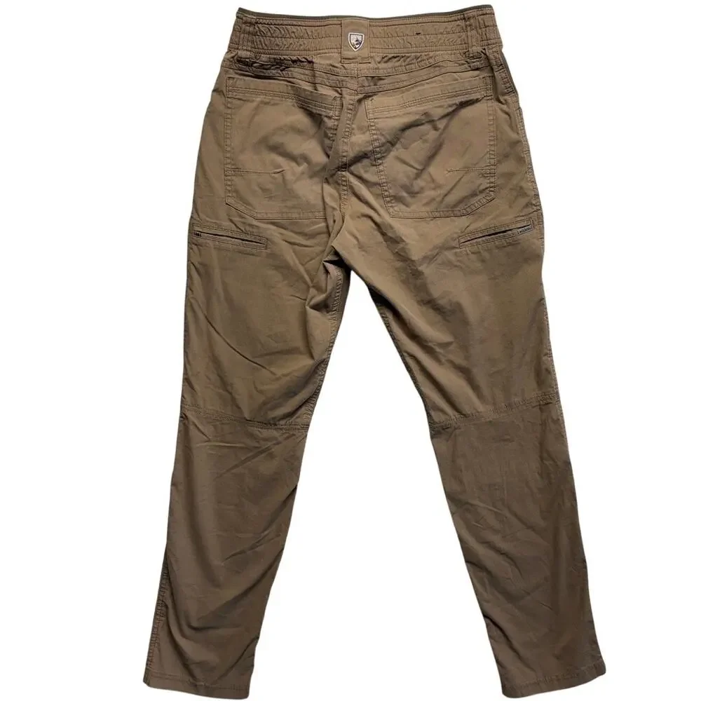 Kuhl Legendary Pants Mens 28x30 Brown Cargo Exoskeleton Hiking Outdoor Gorpcore